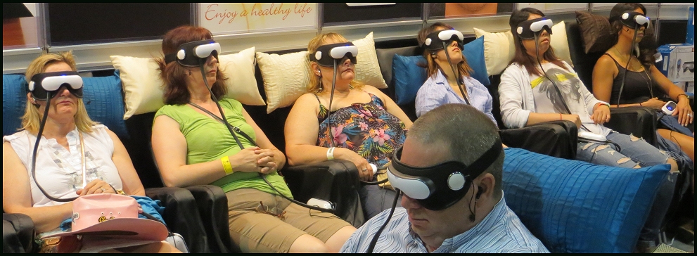 a relaxation sales place in 2015 - to represent using virtual reality and the computer controlling our lives - 314 kb